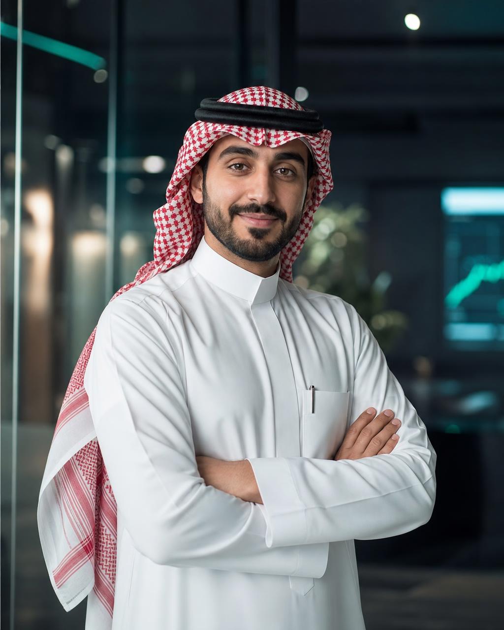 رجل أعمال سعودي يستخدم حلول رقبان